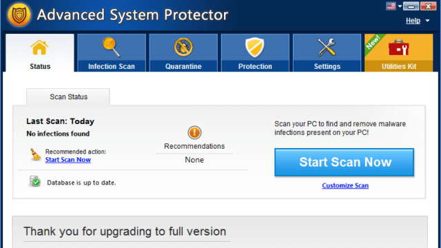 Advanced System Protector 2.6.122 Crack + Serial Key Download