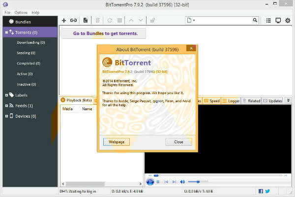 BitTorrent Pro 7.10.5 Build 46211 Crack With Activation Key Download Free