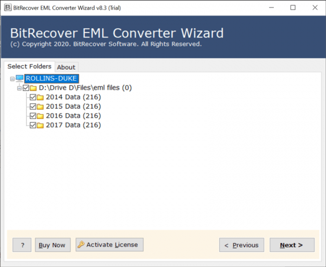 Bitrecover EML Converter Wizard 8.8 Crack With Serial Key Download